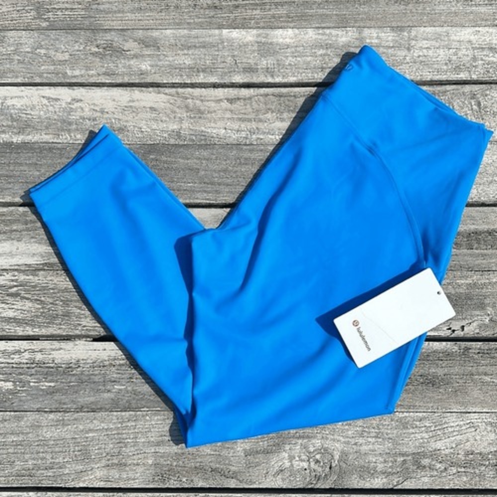 Lululemon InStill High-Rise Tight 25" Poolside Blue size 14 NWT